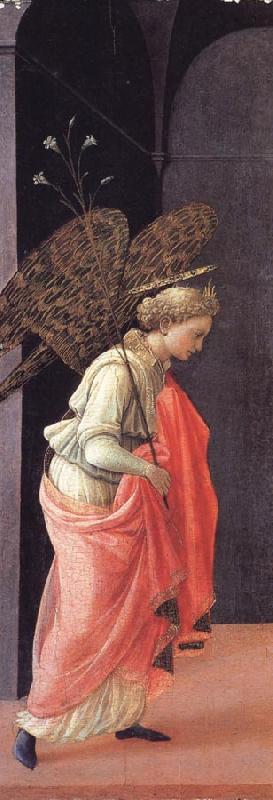 Fra Filippo Lippi The Annunciation:The Angel France oil painting art